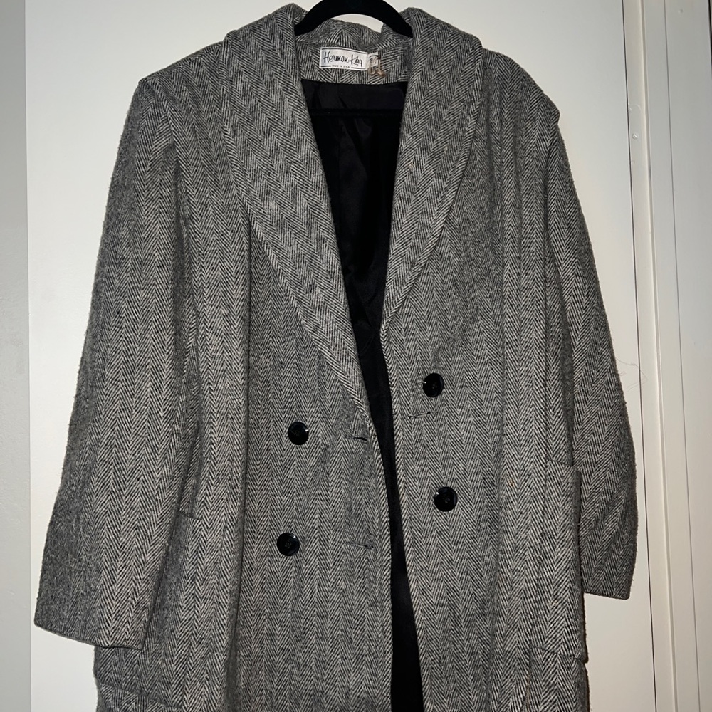 Herman Kay Wool Coat